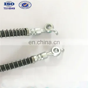 3/8 1/4 Automotive Flexible Front Right Rubber Brake Hydraulic Hose thumbnail-4