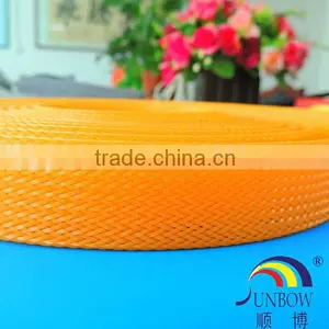 Thermal Insulation Cable Protection Expandable PET Woven Mesh Tube thumbnail-5