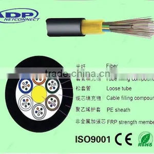 Non-Metallic Strengthen Member Fiber Optical Cable GYFTY With Aramid Yarn thumbnail-1