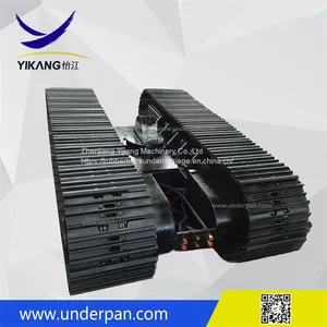 Custom 60 Tons Crawler Mobile Crusher Chassis Steel Track Undercarriage for Heavy Machinery From China thumbnail-5
