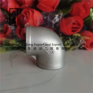 Elbow Stainless Steel Thread Pipe 304 316 Fittings thumbnail-5