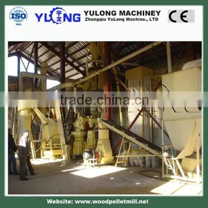 Eucalyptus Biomass Pellet Production Line Wood Pellet Making Equipment 2-3ton/h thumbnail-1