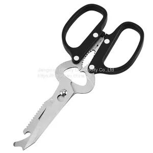 Multipurpose Scissors Premium Stainless Steel Heavy Duty Kitchen Scissors  Meat Fish Chicken Scissor thumbnail-4
