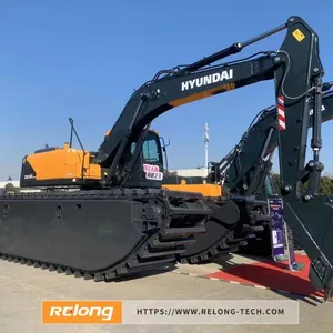 High Quality Amphibious Excavator With Dredging Pump Ponton Excavator thumbnail-1