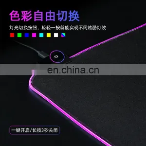 Fast 10w Wireless Charging Keyboard Mat Rgb Led Light Gaming Mouse Pad With Wireless Charger thumbnail-3