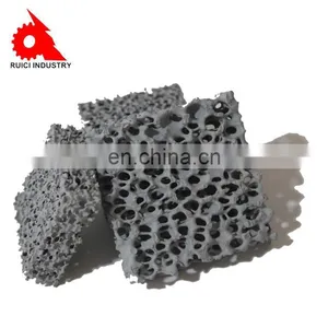 China Supplier of Alumina Ceramic Foam Filter Casting Filtration for Ductile Iron thumbnail-1