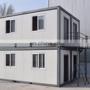 China Easy Assembled Steel Prefabricated Building Prefab Storage Units Ready Made House In India thumbnail-1