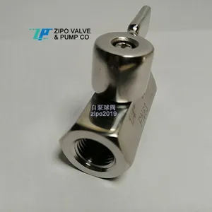 Special Stainless Steel Threaded End Mini Ball Valve for Water Purifier thumbnail-2