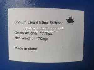 SLES Sodium Lauryl Ether Sulfate for Detergent Shampoo 70% thumbnail-1