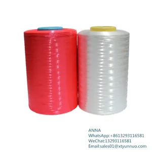 High Elasticity Thread 100% Polyester Yarn Spun Tube Yarn Colorful Polyester thumbnail-5