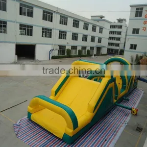 2015 New High Quality Factory Supply Inflatable Jumping Bouncer Castle With Slide for Kids Playing thumbnail-1