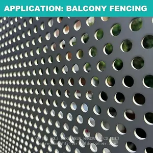 Stainles 304 Ss316 /Decorative Mild Steel Metal Perforated Mesh Sheet With Various Hole Boli Mesh thumbnail-5