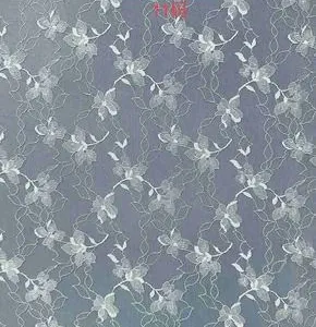 New Product Lace Fabric With Floral Pattern Lace Ribbon With Bit Stretchy for Craft Sewing DIY Wedding Dress Home Decorations thumbnail-4