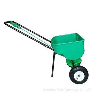 Handheld Manual Grass Seeds Hand Manure Fertilizer Sand Salt Spreader thumbnail-3