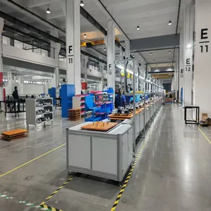 Speed Chain Assembly Line Double Speed Chain Conveyor Line Pallet Chain Assembly Line Industrial Assembly thumbnail-1