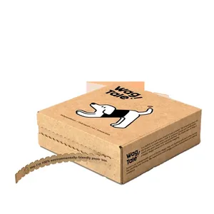 Custom Quick-seal Stripping Self-sealing Post Box Adhesive Tape Box Zip Tear Strip Mail Packaging Shipping Box thumbnail-1