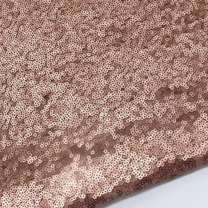 XZ5233 Evening Dress Party Dress Sequin Fabric All Over Sequins on Mesh thumbnail-1