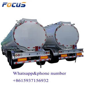 4 Axle Bitumen Tanker Trailer,carbon Steel Tanker Trailer, Stainless Steel Semi Trailer Tanker or Aluminum Material Tanker Trailers for Africa thumbnail-4