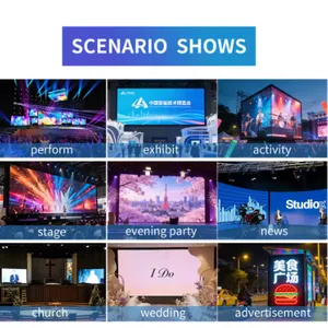 P1.953 P2.6 Indoor LED Backlit Video Screen, Used for Company Advertising thumbnail-5