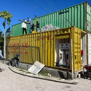 Cheap Price 20ft 40ft Container Fuel Station Diesel Petrol Mobile Filling Tank Station in Africa thumbnail-1