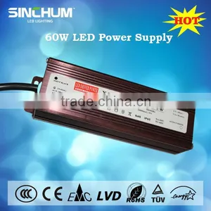 High Power Factor >0.95 Waterproof 60w Led Driver thumbnail-1