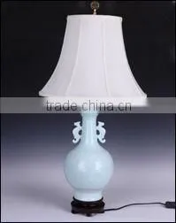 Chinese Longquan Celadon Style Ceramic Lamp thumbnail-1