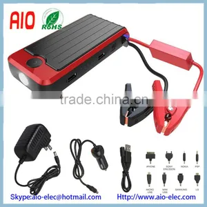 12V 12000mAh Red Black Portable Power Bank and Car Jump Starter thumbnail-4