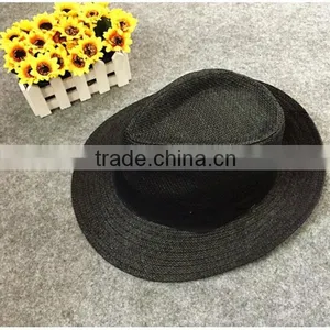 Popular Summer Shading Straw Hat Not Expensive Plain Wholesale Straw Cowboy Hats Sombrero Straw Hat Wholesale thumbnail-4