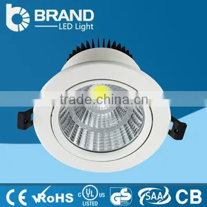 High Quality AC100-277V 0-10V Dimming CE RoHS Listed 8inch 10W Dimmable COB LED Downlight thumbnail-3