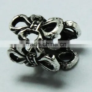 Lead Free Nickle Free Pdora Silver Tarnish Zinc Alloy Beads for Bracelets and Necklaces thumbnail-2