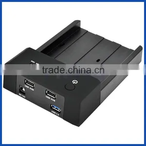 PANTO 2.5"/3.5" USB 3.0 SATA HDD Flat Hard Drive Docking Station Enclosure thumbnail-1