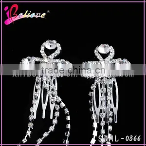 Crystal Wedding Hair Jewelry Made in China Hair Accessories Wholesale Head Chain thumbnail-4