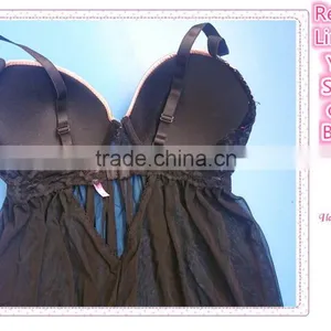 Mesh Lingerie W/ Bras thumbnail-6