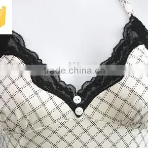 Simple Style Low Black Lace Necktie Nighty Dress/shapewear thumbnail-3