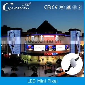 Outdoor Waterproof Full Color Rgb Led Pixel Light for Wall Building Decoration thumbnail-1