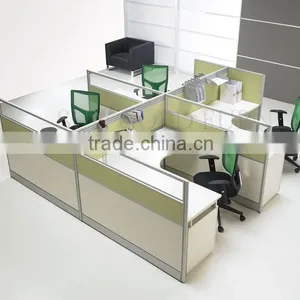 Modern 4 Person Workstation Cubicles Furniture (SZ-WSB405) thumbnail-5