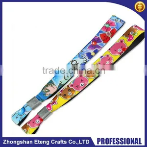 Promos Custom Woven Thread Wristbands for Christmas Days thumbnail-1