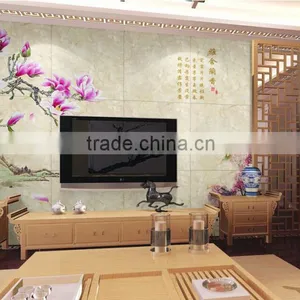 Best Design Top Printing For 3D Glass TV Back Wall OEM/ODM Order thumbnail-1