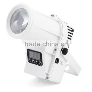DMX512 LED Pinspot Light 10W RGBW 4-in-1 LED Wash Beam Pinspot Stage Spotlight Projection Effect Lighting thumbnail-2