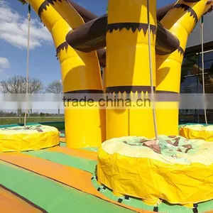 New Design Inflatable Climbing Wall,inflatable Climb Tower Palm Tree Climbing for Fun thumbnail-4