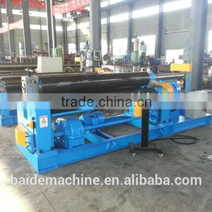 China Manufacturer W11 Three Roller Symmeterical Bending Machine Plate Rolling Machine thumbnail-5