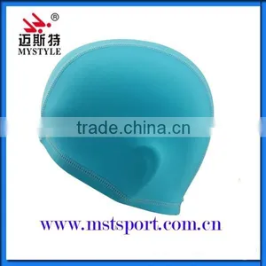 Promotional Cheap Polyester Unisex Swimming Caps thumbnail-5