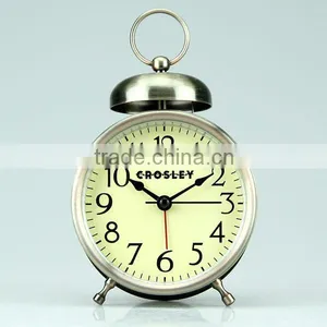 Simple Design Metal Vintage Style Alarm Clock thumbnail-2