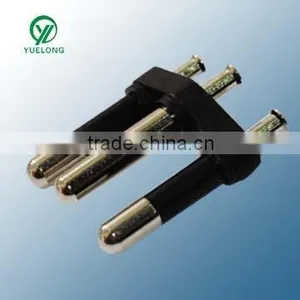 XY - A - 063 Black and White Brazil Plug Insert With RoHS thumbnail-2