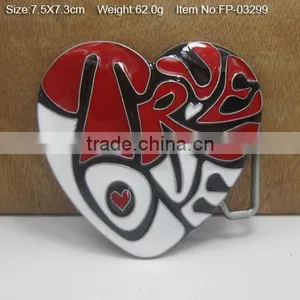 Wholesale Men's 35mm Metal Plate Belt Bucklewith Rhinestones thumbnail-2
