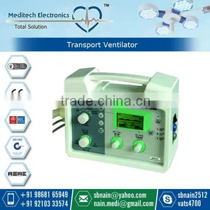 Light Weight Weight Compact Size Transport Ventilator for Medical Use thumbnail-1