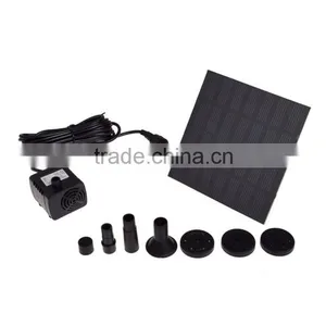 High Efficiency Solar Panel Decorative Garden Pump thumbnail-2