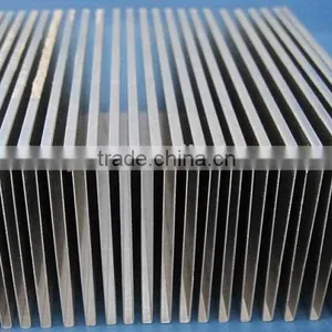 Aluminum Pin Fin With Threaded Standoffs Designed to Mount a Fan Foled Aluminum Fin thumbnail-1