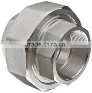 1/4 " NPT Male /FemaleThread Union Pipe Fittings Stainless Steel Union thumbnail-2