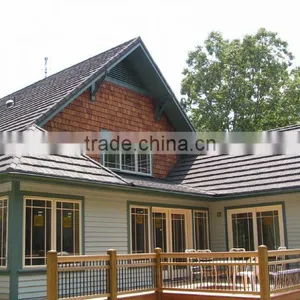 FACTORY DIRECT: NEW Building Material Colorful Stone Coated Metal Roofing Tile Thickness 0.4mm thumbnail-1